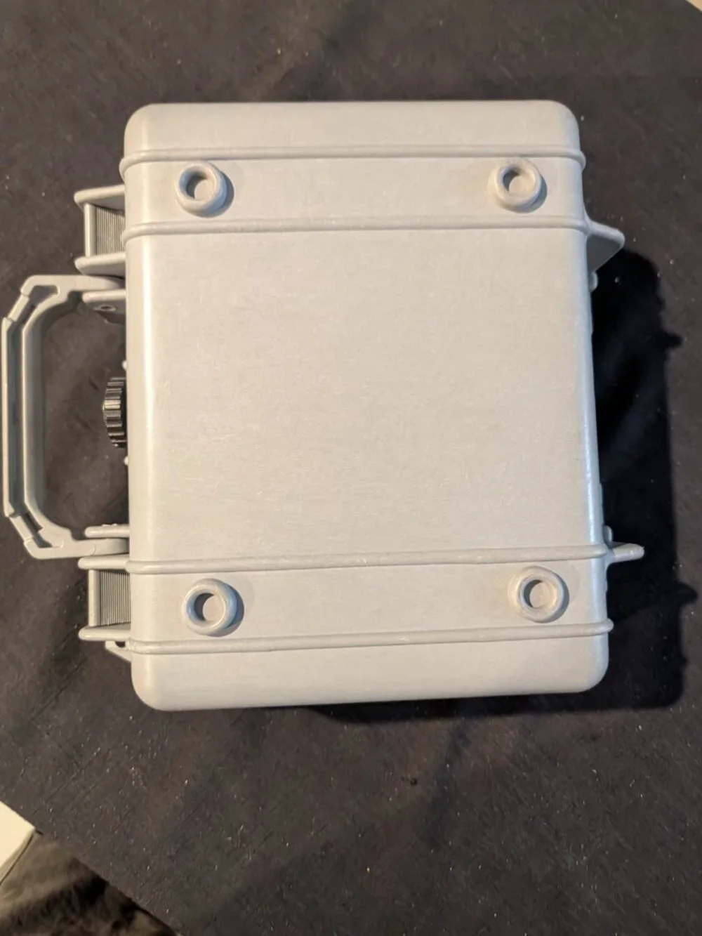 Pelican 1200 Protector Case Gray with Extra Foam Inserts - Excellent Condition